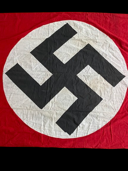 NSDAP large building banner flag - Militaria Khan