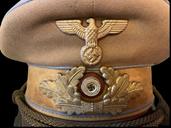 Ortsgruppe level, NSDAP Political Leader's Visor Cap - Militaria Khan