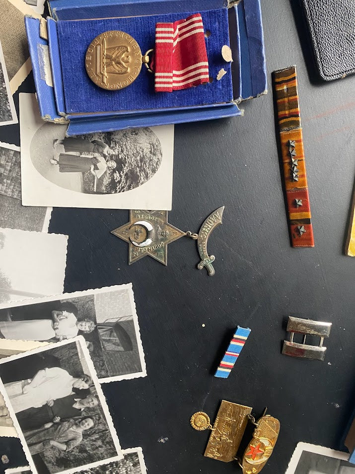 Raymond O. Young Grouping /w German Bringbacks - Militaria Khan