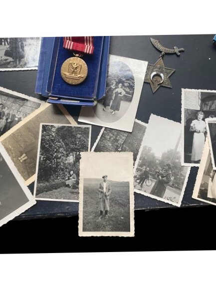 Raymond O. Young Grouping /w German Bringbacks - Militaria Khan