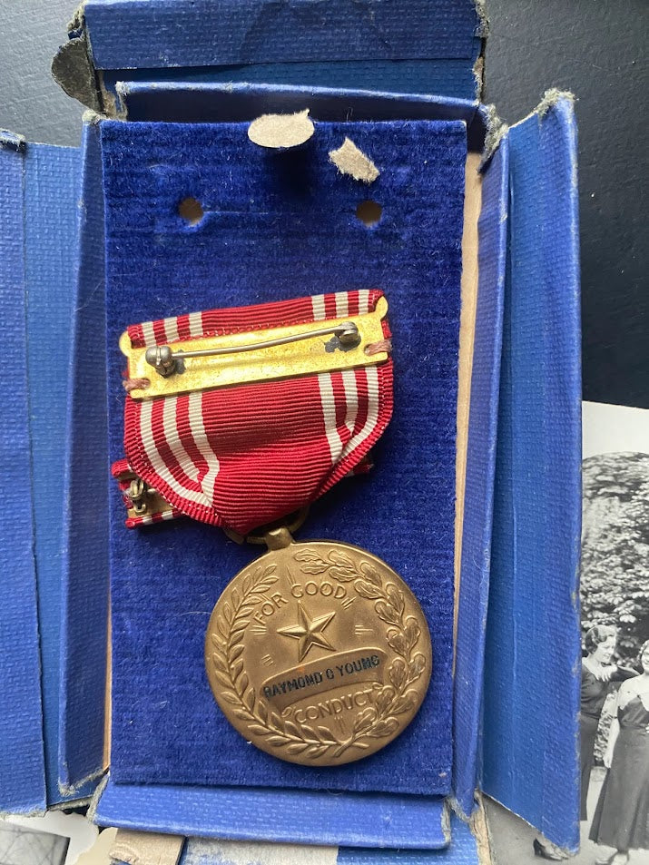 Raymond O. Young Grouping /w German Bringbacks - Militaria Khan